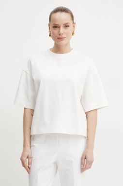 Tričko Weekend Max Mara dámske, béžová farba, 2515941021600