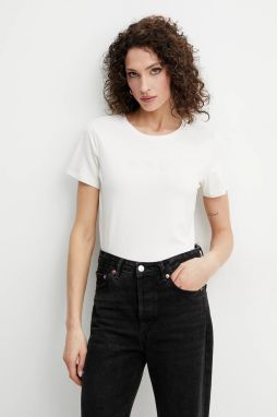 Tričko Guess dámske, béžová farba, O5GI02 KBBU1