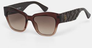 Slnečné okuliare Kurt Geiger London KENSINGTON hnedá farba, 4739530679