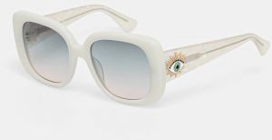 Slnečné okuliare Kurt Geiger London Evil Eye béžová farba, 4738941679