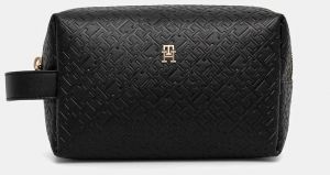 Kozmetická taška Tommy Hilfiger čierna farba, AW0AW17951