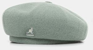 Vlnená baretka Kangol WOOL JAX zelená farba, K3107ST.SG308