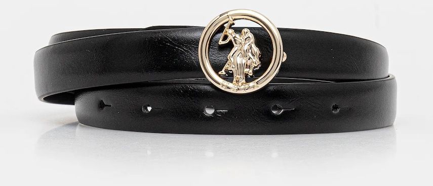 Opasok U.S. Polo Assn. Laurel čierna farba, AIU2L2648WB4