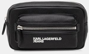 Ľadvinka Karl Lagerfeld Jeans čierna farba, A4M30317
