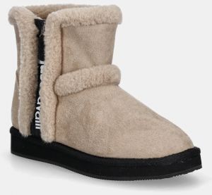 Snehule Just Cavalli béžová farba, 79RA3S32ZSD41700