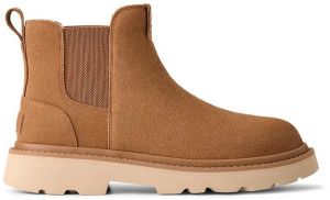 Semišové topánky UGG Chelsea Lug hnedá farba, 1171372.CHE