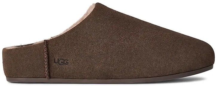 Semišové papuče UGG Elea Slip-On hnedá farba, 1171390.DDC