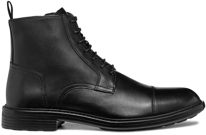 Kožená obuv Geox U WALK PLEASURE B čierna farba, U567KB 00043 C9999