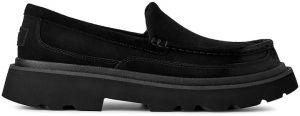 Semišové mokasíny UGG Ascot Lug čierna farba, 1172691.BLK