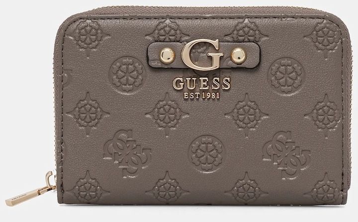 Peňaženka Guess GERTY dámska, hnedá farba, SWPD95 29140