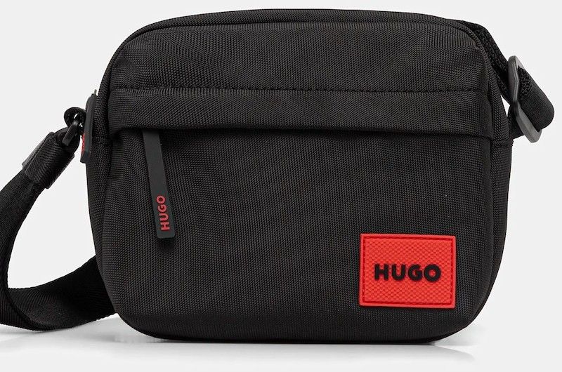 Malá taška HUGO čierna farba, 50551753