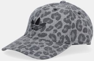 Džínsová šiltovka adidas Originals šedá farba, JW8035