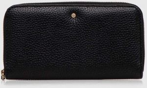 Kožená peňaženka Geox D35K3H-00046 D.WALLET čierna farba, D35K3H 00046