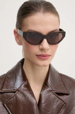 Slnečné okuliare Jimmy Choo dámske, hnedá farba, 0JC5022B