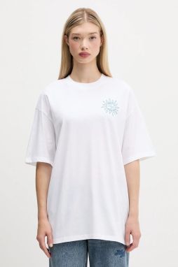Bavlnené tričko Hugo Blue dámske, biela farba, 50547957