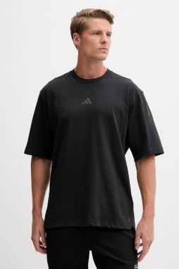 Tréningové tričko adidas Performance čierna farba, jednofarebné, JN3680