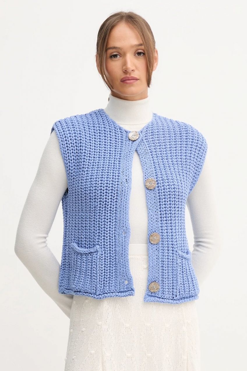 Vesta Pedro del Hierro dámska, modrá farba, teplé, 5502015