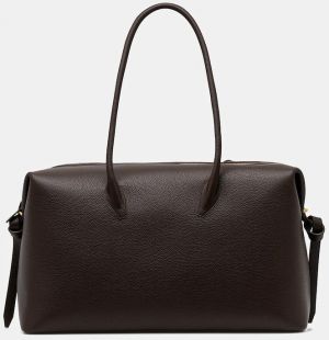 Kožená taška Yuzefi BRIOCHE WEEKENDER hnedá farba, YUZPF25-HB-BW-L038