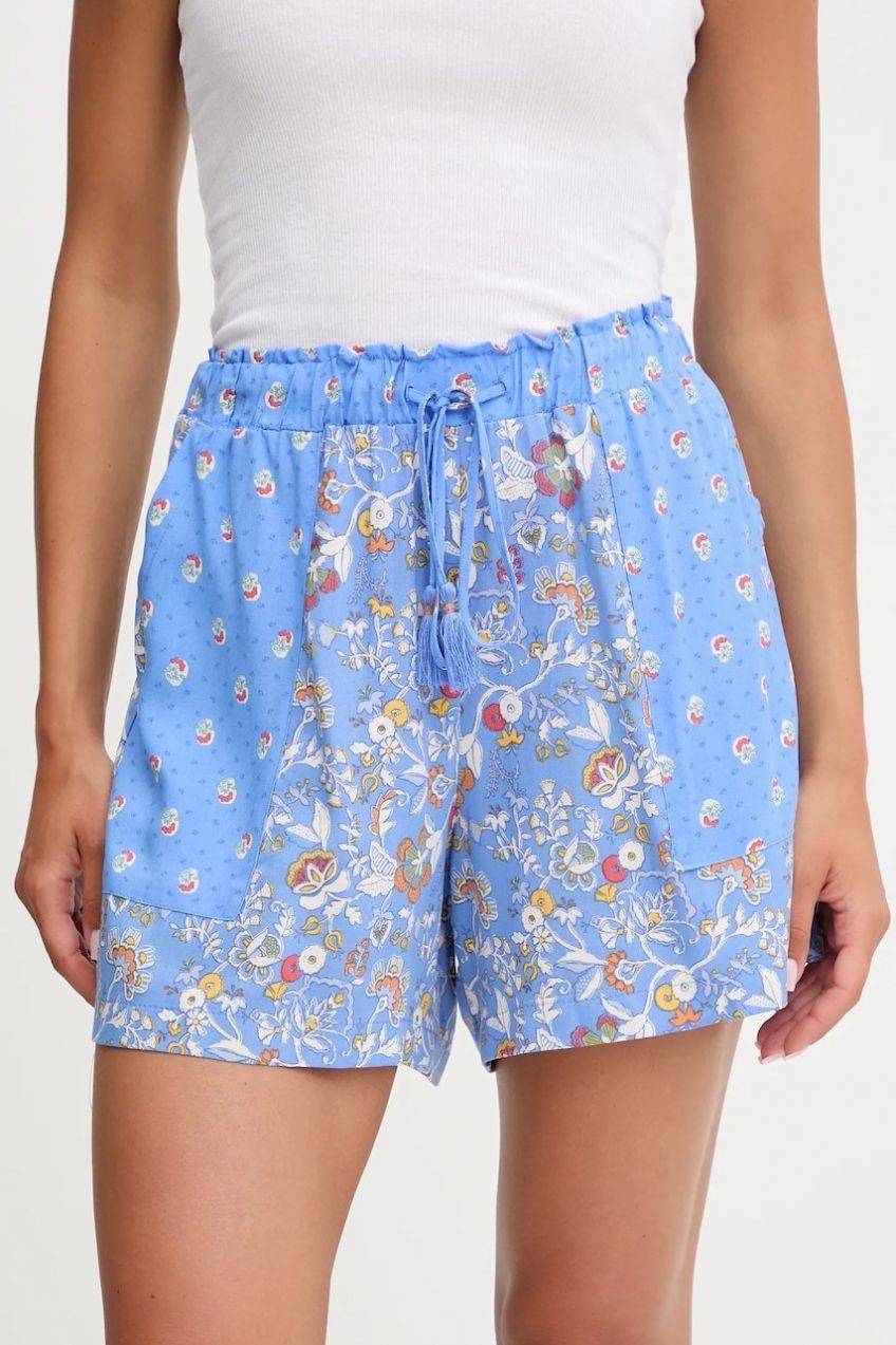 Pyžamové šortky women'secret modrá farba, 3709685