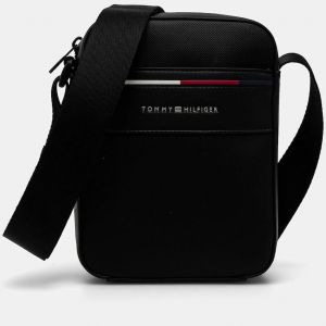 Malá taška Tommy Hilfiger čierna farba, AM0AM13196