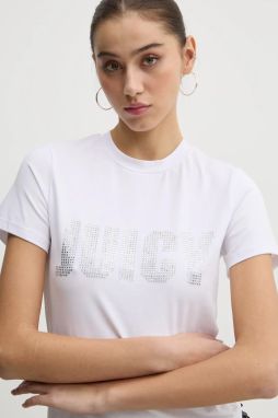 Tričko Juicy Couture dámska, biela farba, JCBCT125865