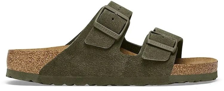 Šľapky Birkenstock Arizona dámske, zelená farba, 1025720