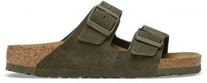 Šľapky Birkenstock Arizona dámske, zelená farba, 1025720