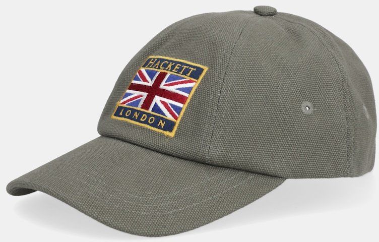 Bavlnená šiltovka Hackett London zelená farba, HM0400044