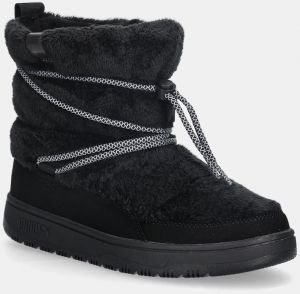 Snehule Puma Snowbae Suede Wns čierna farba, 402175