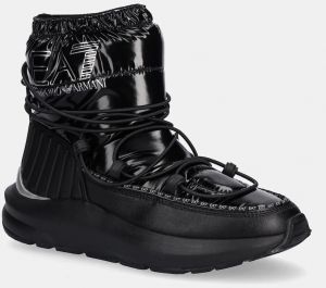 Snehule EA7 Emporio Armani čierna farba, AF18570.7X000328