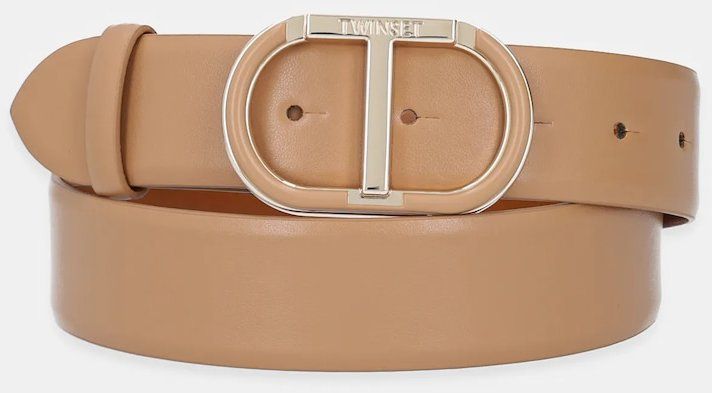 Opasok Twinset béžová farba, 252TA4060