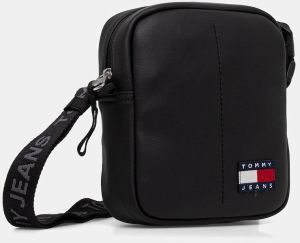 Malá taška Tommy Jeans čierna farba, AM0AM13712