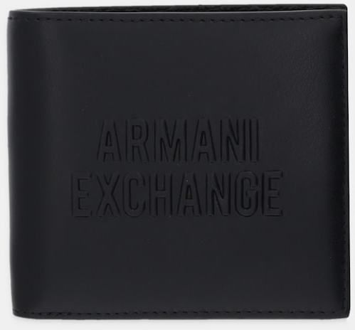 Peňaženka Armani Exchange pánska, čierna farba, XM000167 AF17211