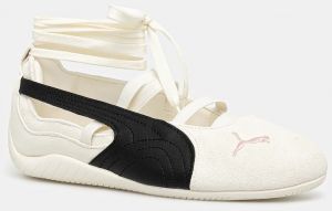 Kožené balerínky Puma Speedcat Ballet SD x ROSÉ béžová farba, 404395