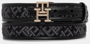 Opasok Tommy Hilfiger čierna farba, AW0AW17764