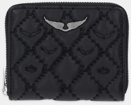 Kožená peňaženka ZADIG&VOLTAIRE čierna farba, LWSG03698