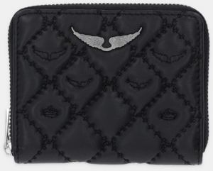 Kožená peňaženka ZADIG&VOLTAIRE čierna farba, LWSG03698