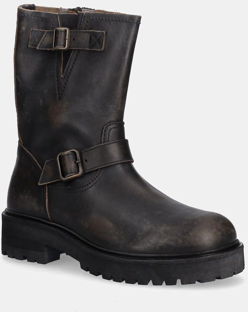 Členkové topánky AllSaints TAIT BOOT hnedá farba, M080FB