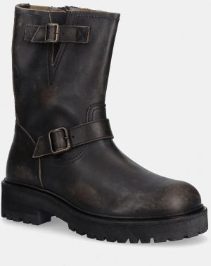 Členkové topánky AllSaints TAIT BOOT hnedá farba, M080FB