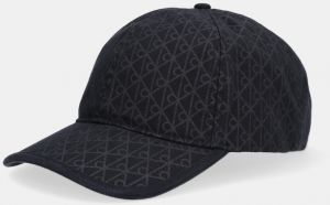 Bavlnená šiltovka Calvin Klein čierna farba, LV04D5029G
