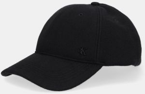Šiltovka Calvin Klein čierna farba, LV04D5054G