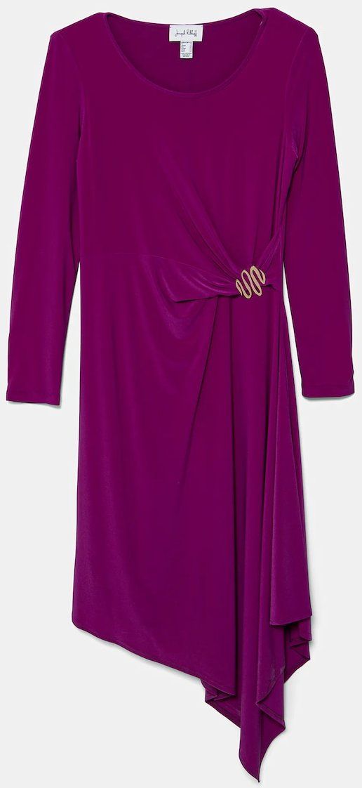 Šaty Joseph Ribkoff fialová farba, mini, áčkový strih, 243153