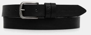 Kožený opasok Armani Exchange čierna farba, XM001744 AF17993