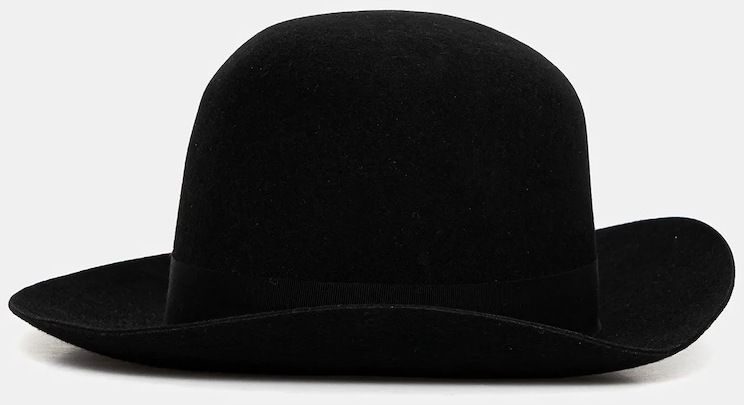 Vlnený klobúk Emporio Armani čierna farba, EW003151 AF20030