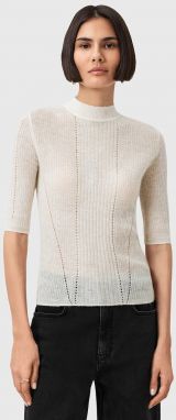 Blúzka AllSaints FILIPPA biela farba, W007KD