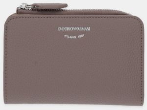 Peňaženka Emporio Armani dámska, čierna farba, EW000369 AF11953
