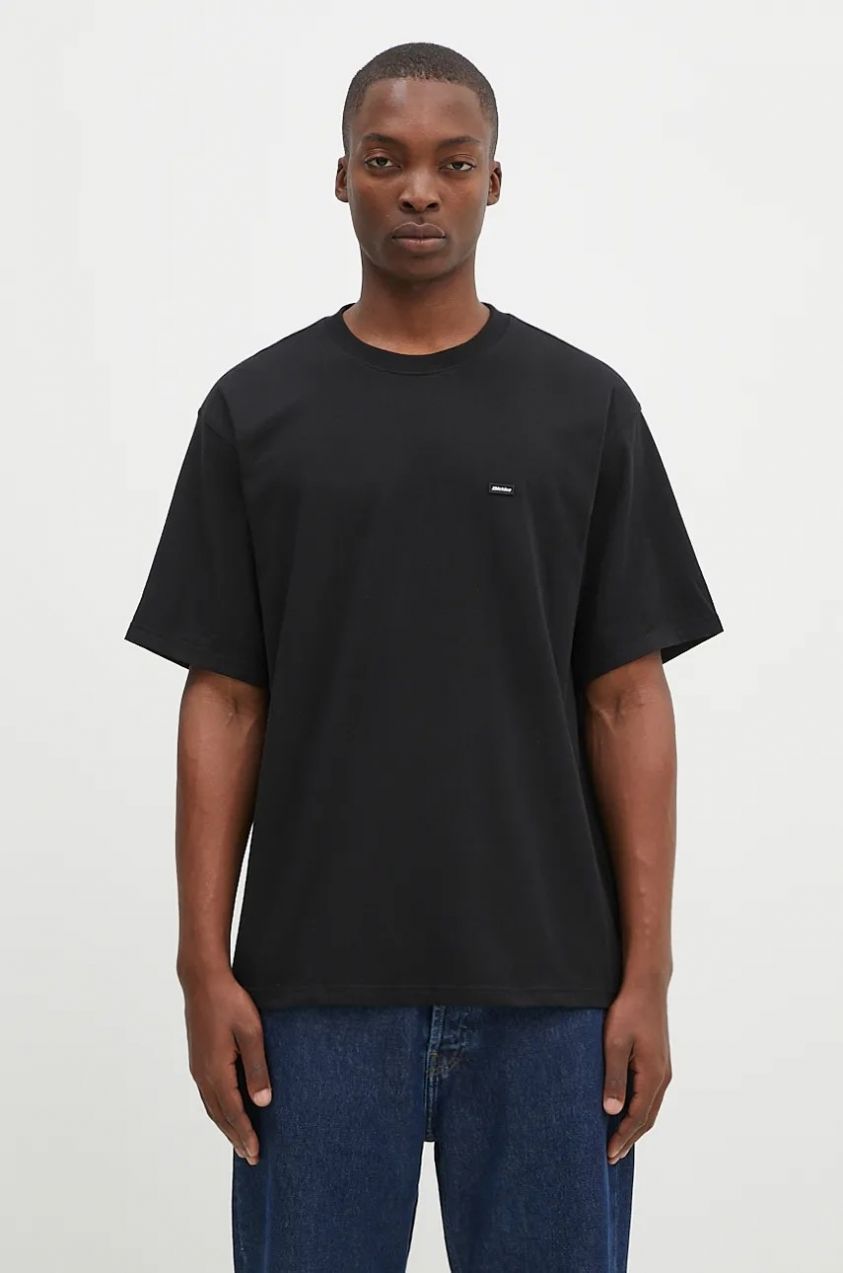 Bavlnené tričko Dickies Clancy Heavyweight Tee pánske, čierna farba, s potlačou, DK0A4Z4L