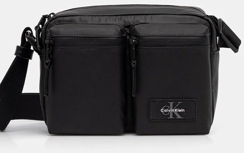 Malá taška Calvin Klein čierna farba, LV04D3260G