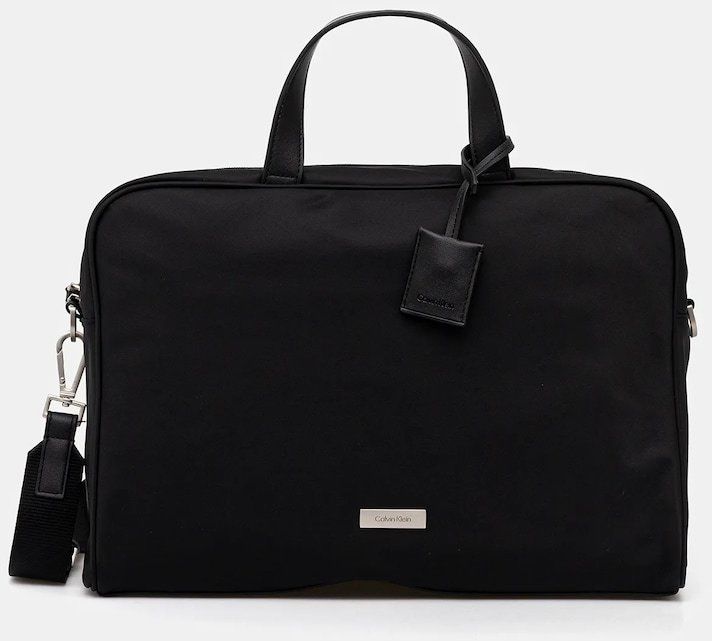 Taška Calvin Klein čierna farba, LV04D3144G
