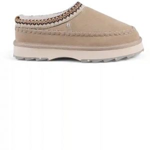 Semišové papuče Emu Australia Sharky Adventure Scuff béžová farba, W13239